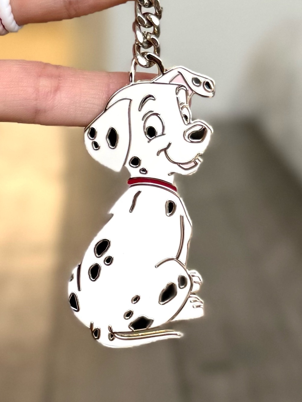 Kate Spade 101 Dalmatians Metal Disney Dog Keychain